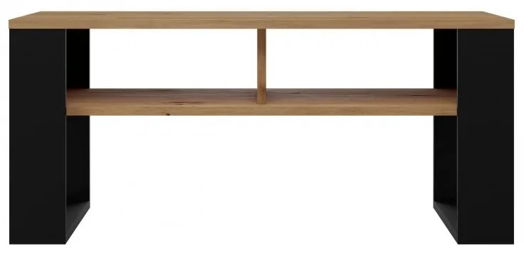 Konferenční stolek Lawa MODERN 2P dub artisan/černý