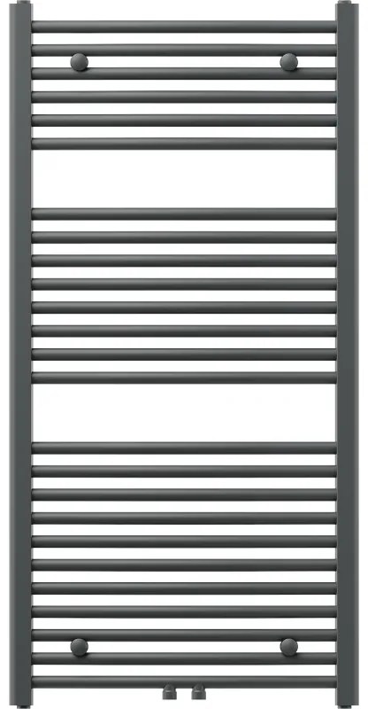 Mexen Ares, vykurovacie teleso 1200x600 mm, 620 W, antracitová, W102-1200-600-00-66