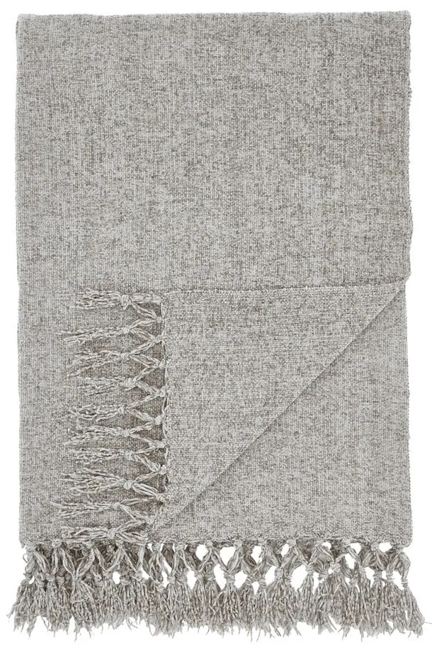 Sivá deka zo ženilky 130x170 cm Wilson – Catherine Lansfield