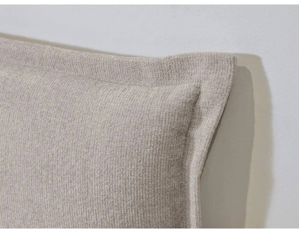 Svetlosivá/prírodná dvojlôžková posteľ s roštom 180x200 cm Charlie – Bobochic Paris