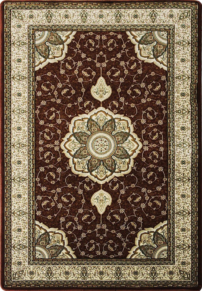Berfin Dywany, Kusový koberec Anatolia 5328 V (Vizon), 70x100, hnedá, obývacia izba