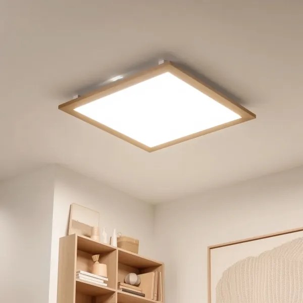 Eglo - LED Stmievateľný panel SALOBRENA-TW LED/32,5W/230V hnedá + DO