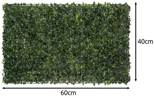 Umelý živý plot z buxusu 60×40 cm