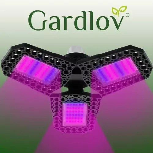 LED lampa na rast rastlín Gardlov 00026309 so 108 diódami