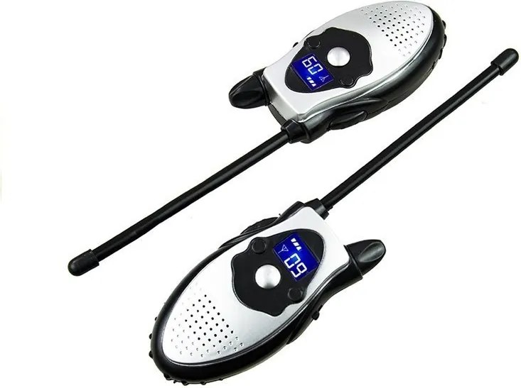 LEAN Toys Súprava krátkovlnnej vysielačky Walkie Talkie Base
