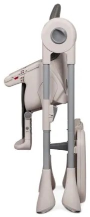 Lionelo - Detská jedálenská stolička ZANNA šedá