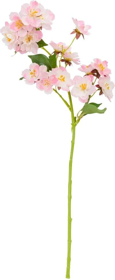 FLORISTA Vetvička kvitnúca čerešňa 8 cm - světloružová