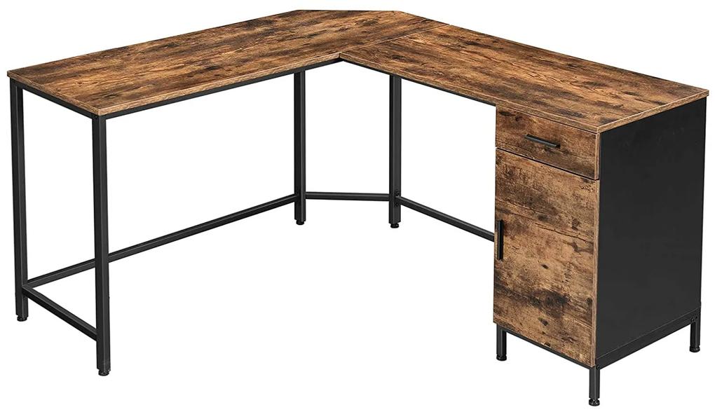 Pracovný stôl 137 × 150 × 70 cm