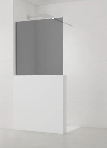 Sprchová zástěna SAT Walk-in 100x100 cm na nižšiu priečku SATBWIS100KSPR