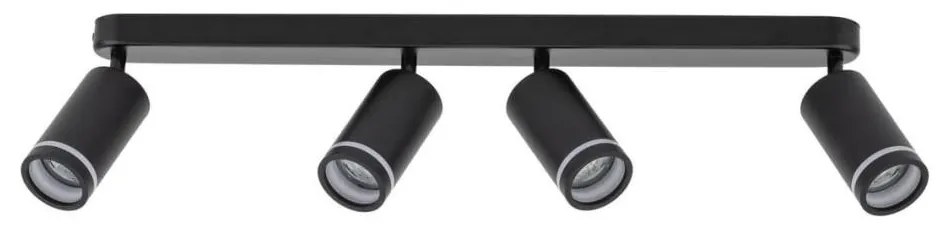 Bodové svietidlo JET 4xGU10/10W/230V čierna