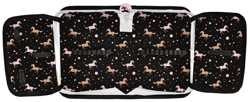 Aktovka do školy pre dievčatá – 3-dielny set - Lovely Horses