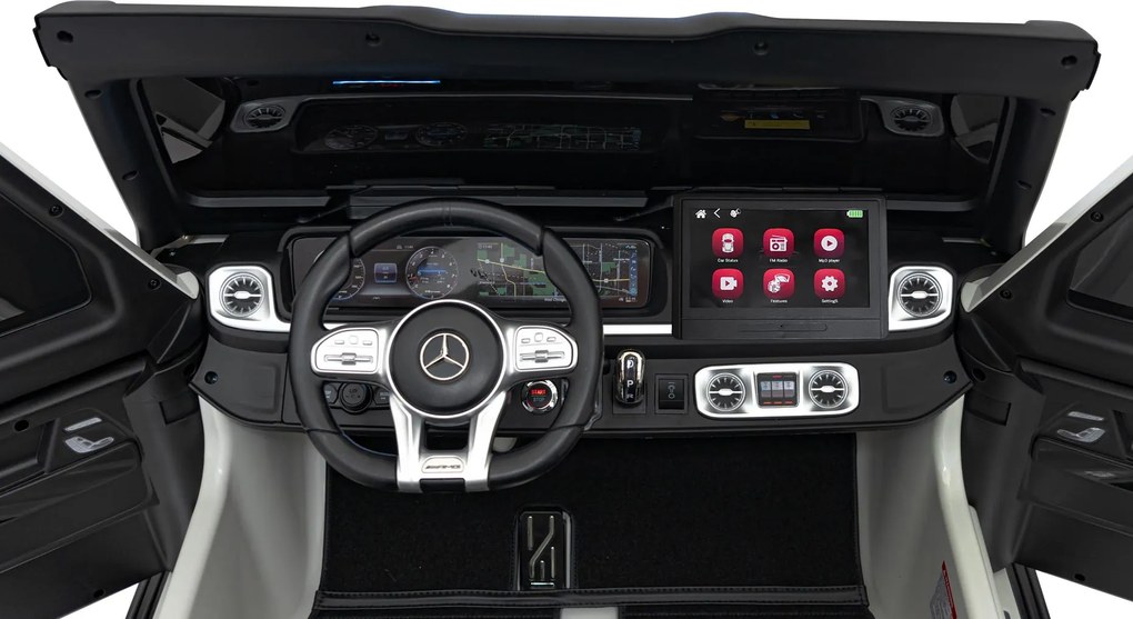 Ramiz Auto Mercedes Benz G63 AMG XXL STRONG MP4 biele