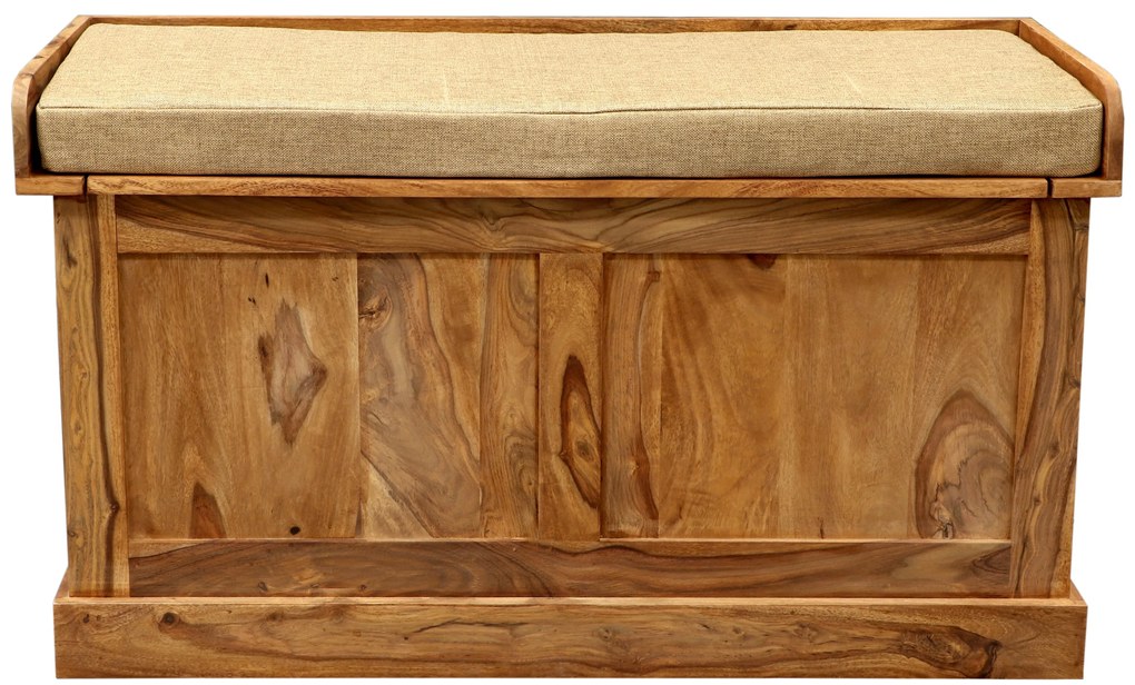 furniture-nabytek.cz - Truhla na sedenie z dreva palisander 105x60x40