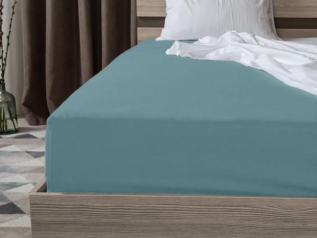 Jersey plachta EXCLUSIVE tyrkysová 180 x 200 cm
