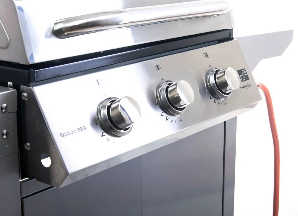 G21 Plynový gril Oklahoma, BBQ Premium Line