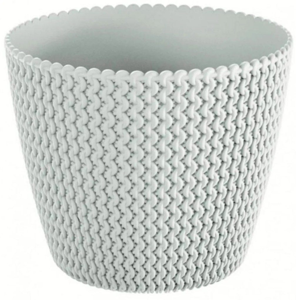 Kvetináč UH o260mm SPLOFY biely výška 220mm KLC