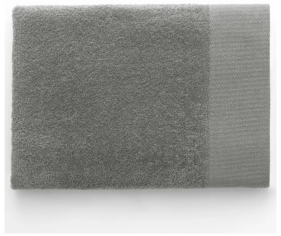 Sivý froté bavlnený uterák 50x100 cm Amari – Restilo