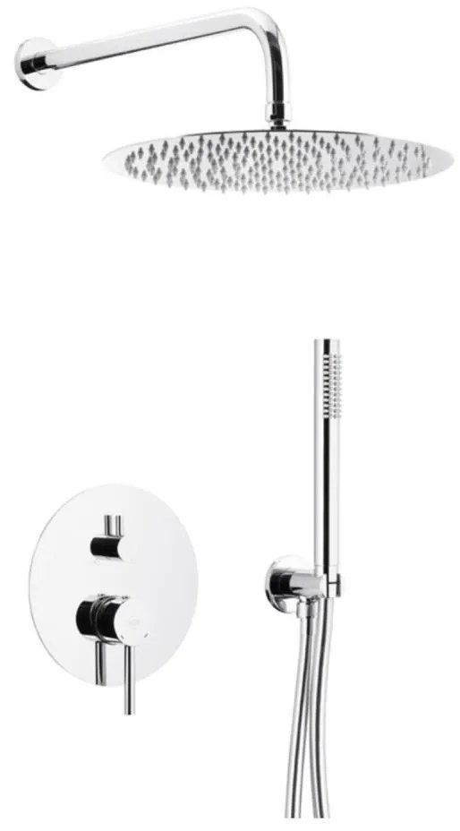 KFA Armatura 5039-501-00 - Sprchová sada s podomietkovou batériou MOZA lesk. chróm