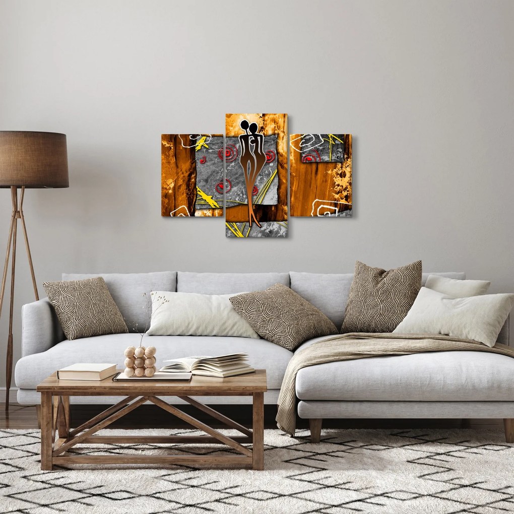 Obraz starovekej maľby (90x60 cm)