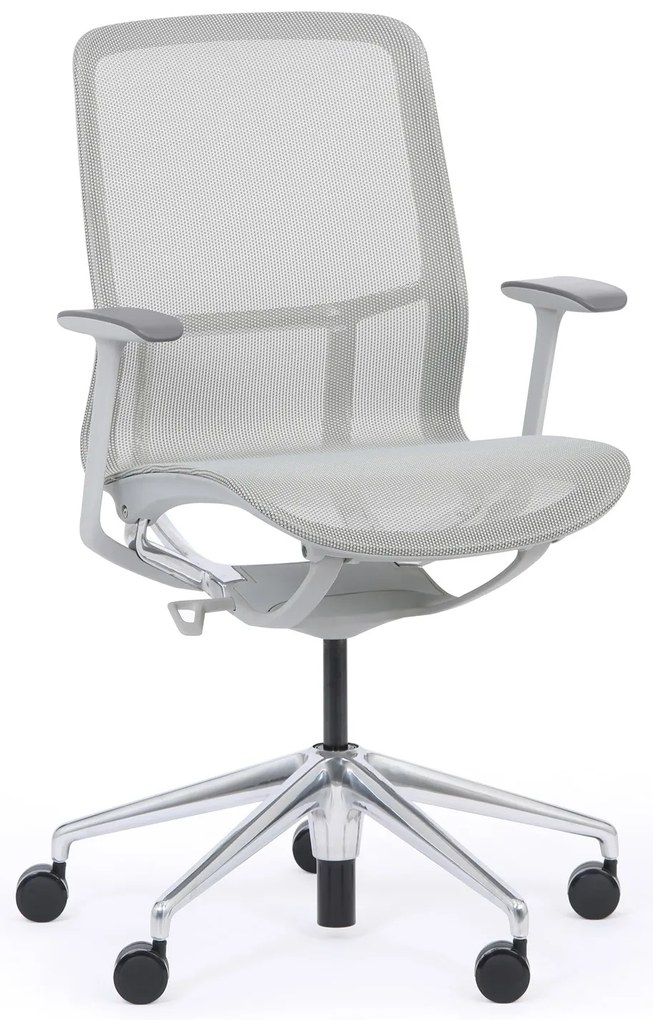 Kancelárska stolička ELVI, sivá