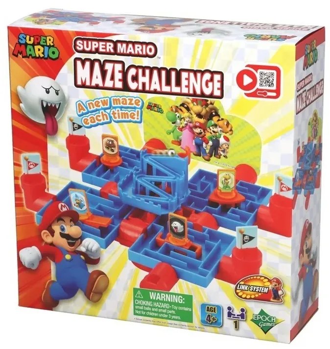 Epoch Super Mario stolná hra Maze Challenge