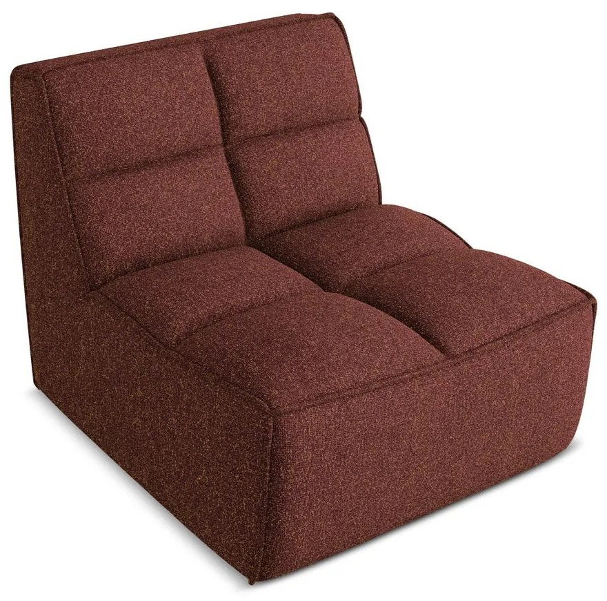 Vínovočervený modul pohovky Kalai – Makamii