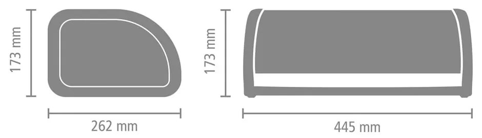 Oceľový chlebník Roll Top – Brabantia