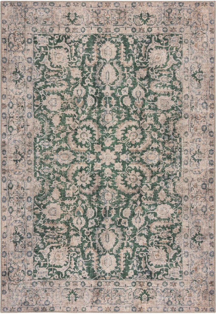XXXLutz TKANÝ KOBEREC, 115/170 cm zelená Flair Rugs - Online Only bytové doplnky - 003165039201