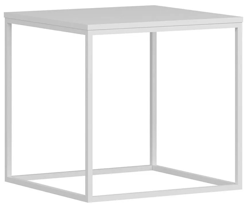 Odkladací stolík Basak White