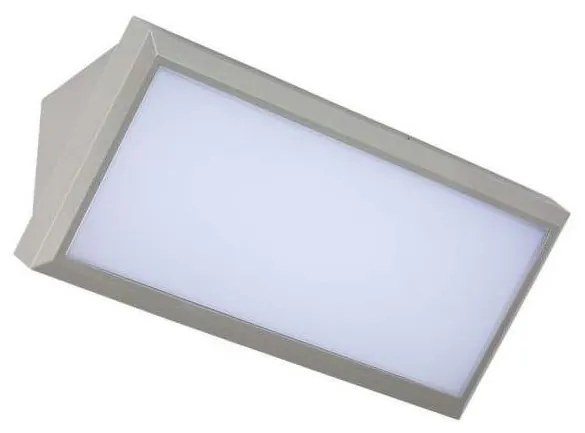 V-Tac LED Vonkajšie nástenné svietidlo LED/12W/230V 3000K IP65 šedá VT1065