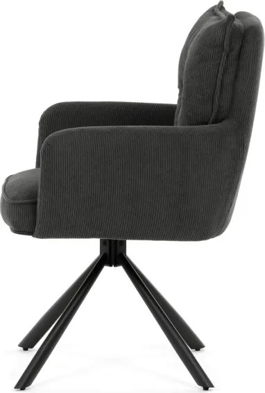 Jedálenská stolička sivá HC-X1128 GREY2
