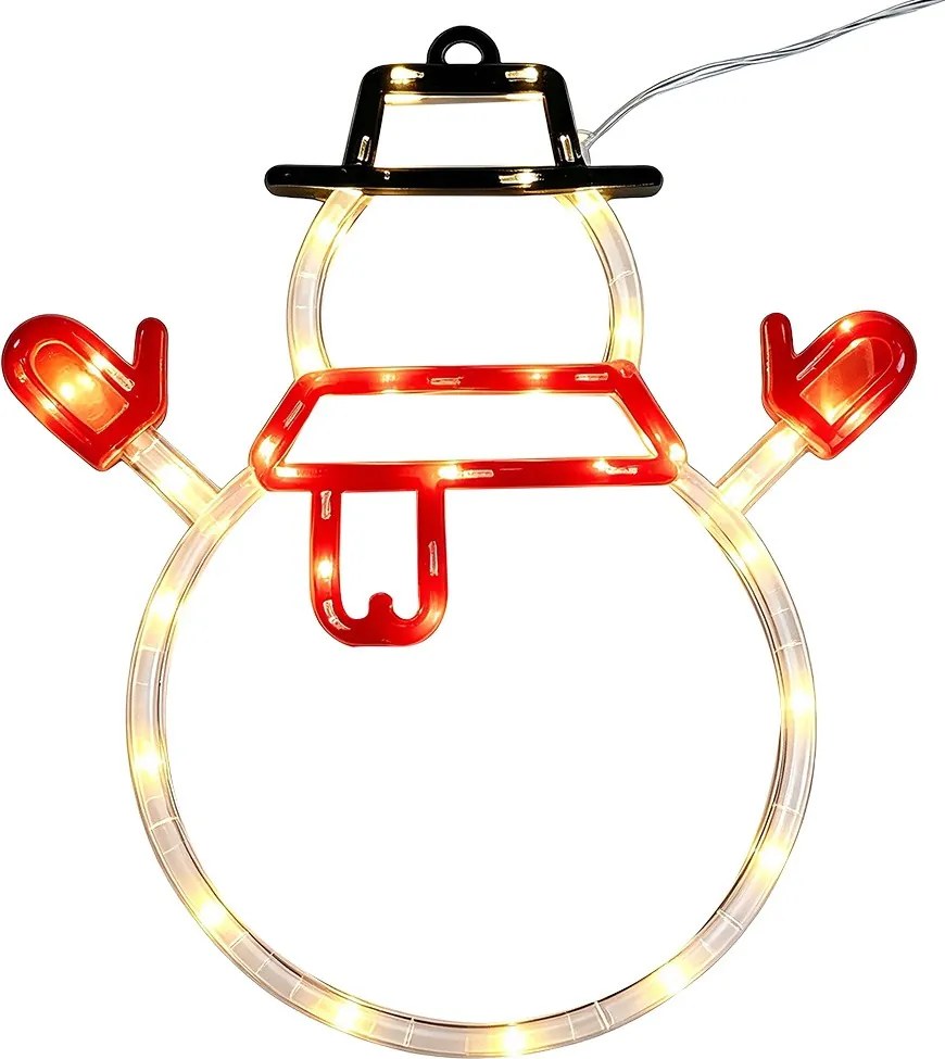 Nástenné LED svietidlo Snehuliak – 31*3*35 cm