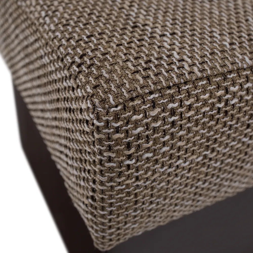 Taburetka T1 - cappuccino / tmavohnedá