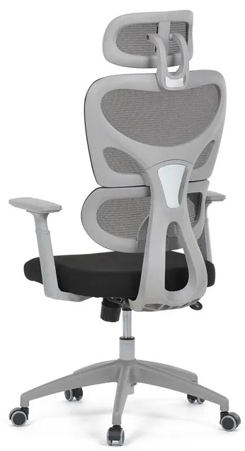 BONTEC Kancelárska stolička, hojdací mechanizmus, čierna, KA-K2081 BK Farba: Šedá