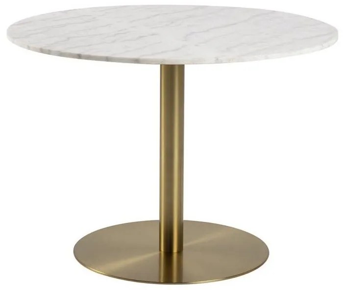 Actona jedálenský stôl 105 cm Corby biely