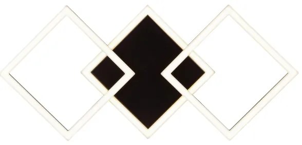 Brilliant - LED stropné svietidlo JORVIC LED/21W/230V 28x61,5 cm čierne