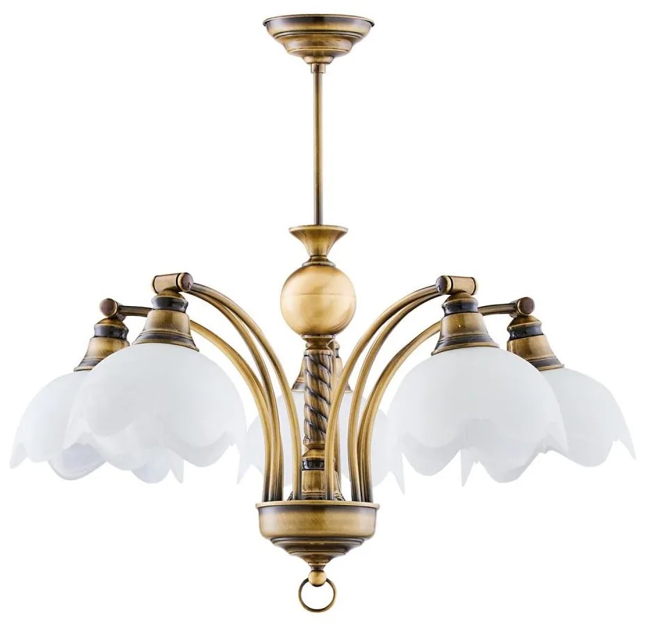 Jupiter 5 - JR5 - Luster na tyči JUPITER 5xE27/60W/230V