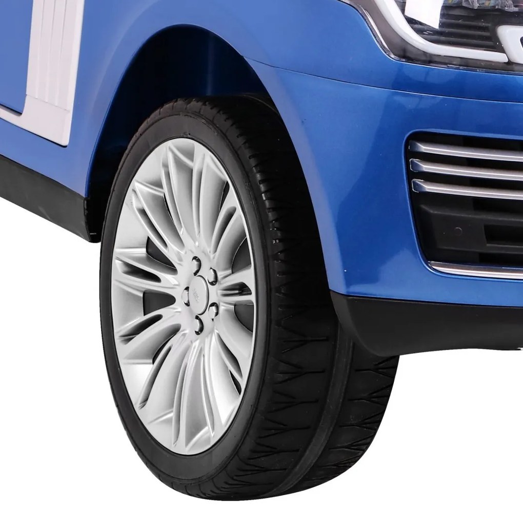 RAMIZ ELEKTRICKÉ AUTÍČKO RANGE ROVER HSE - DVOJMIESTNE - LAKOVANÉ - ČIERNE - 4 x 45W - 2 x 12V/7Ah - 2023