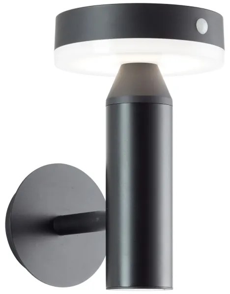 Brilliant - LED Solárne nástenné svietidlo so senzorom MAGUA LED/4W/3,7V IP44