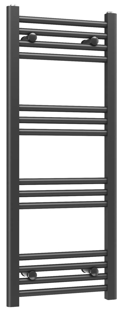 Gamma Erga Basic, vykurovacie teleso 1000x400 mm, 328 W, čierna, ERG-LAV-BASIC-10040-BK