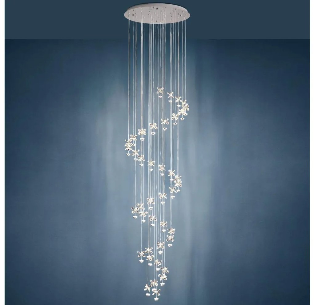 Eglo 39545 - LED Stmievateľný luster na lanku PIANOPOLI 40xLED/1,8W/230