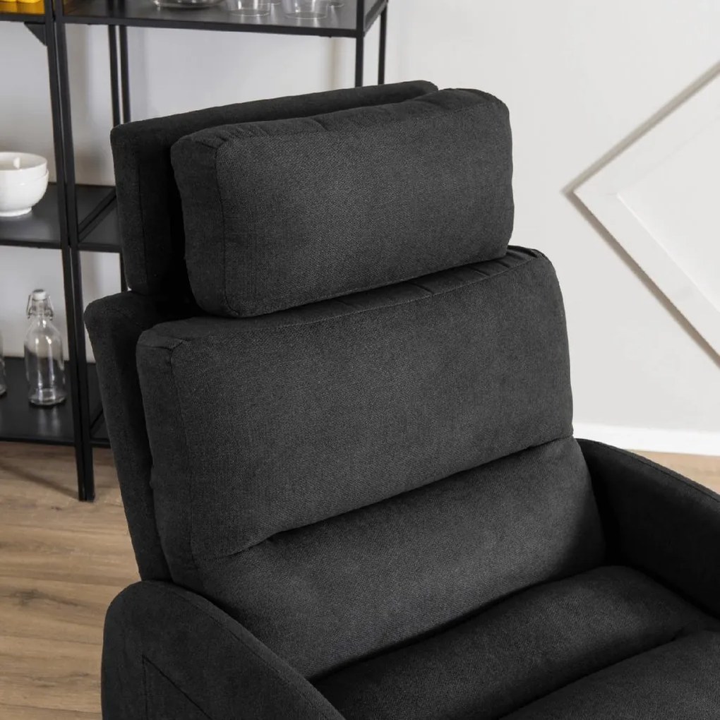 PROXIMA.store - Sklápacie kreslo HENRY FARBA: hnedá