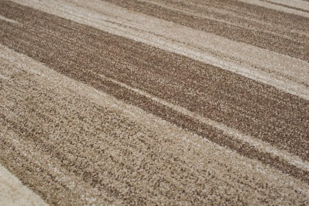 TA Koberec 3437A TMAVOBÉŽOVÉ SÁRÍ 3UX Rozmer: 200x290 cm