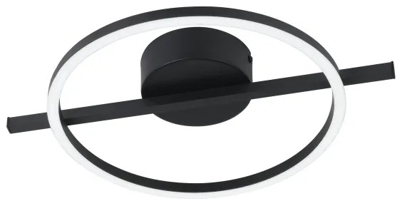 Eglo 901113 - LED Stmievateľné stropné svietidlo AMANDOLO LED/17W/230V čierna + DO