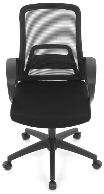 Autronic BONTEC Kancelárska stolička, hojdací mechanizmus, čierna sieťovina, KA-S3015 BK Farba: Čierna