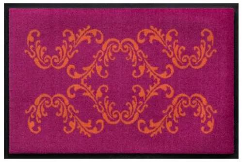 Ozdobná premium rohožka - ružovo-oranžová (Vyberte veľkosť: 75*50 cm)