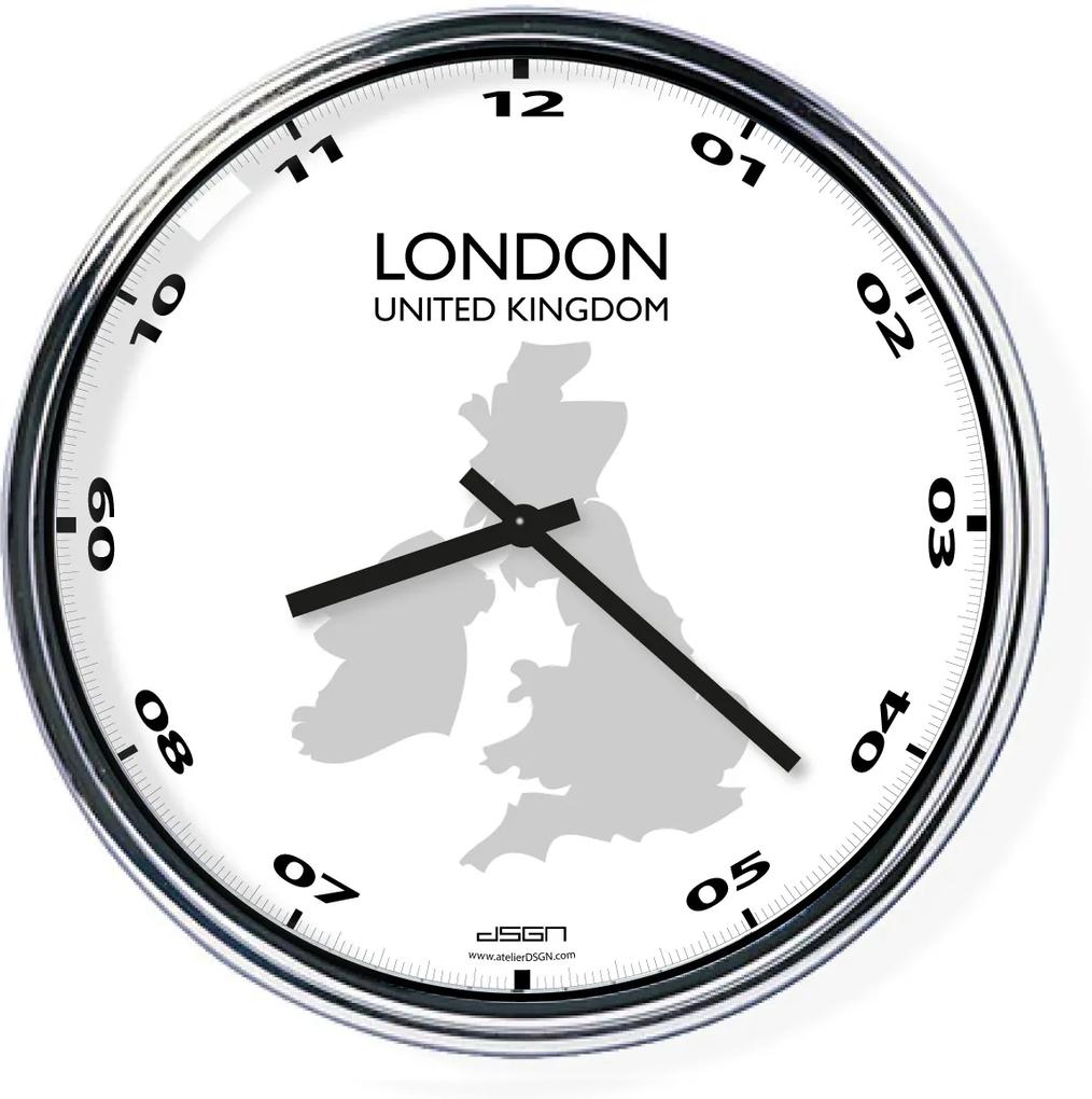 Kancelárske nástenné hodiny: Londýn,  Výber farieb Svetlé