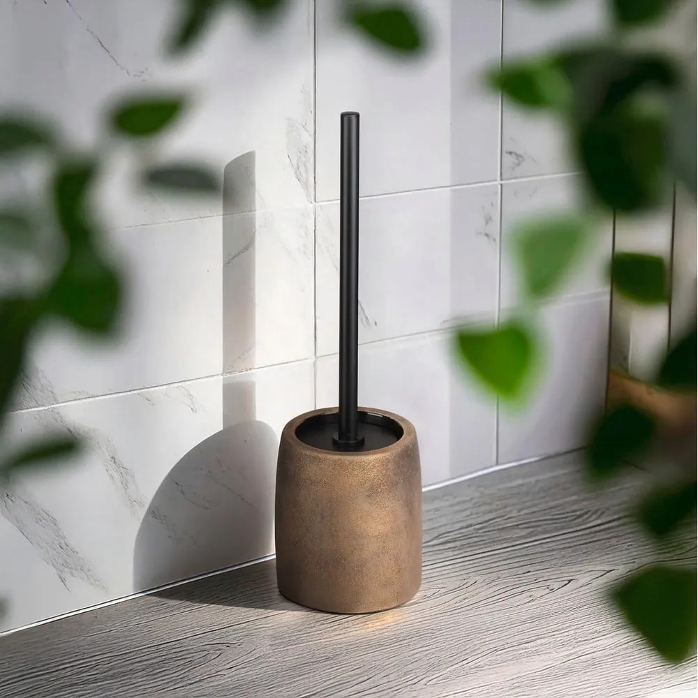 Keramická WC kefa v bronzovej farbe Tremea – Wenko