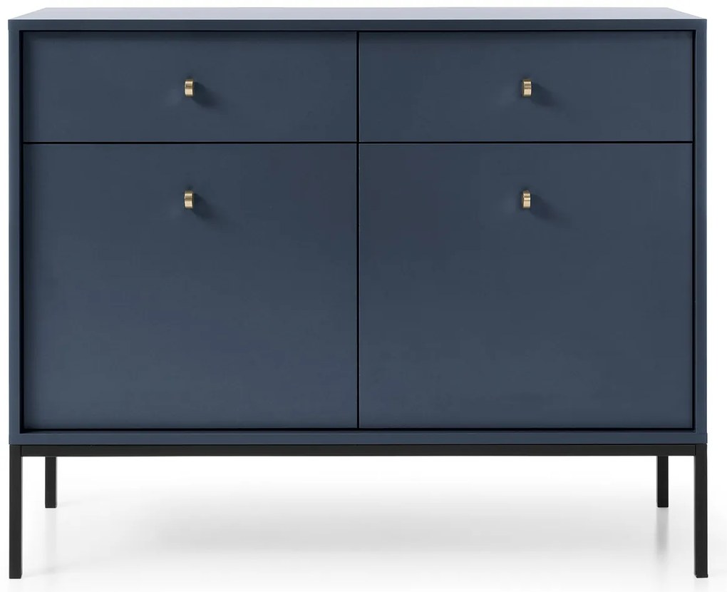 PIA Komoda so zásuvkami Mono - navy