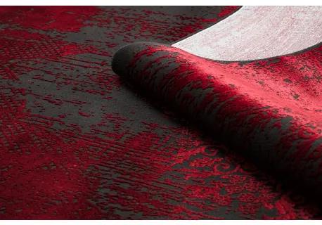 Moderný koberec VINCI 1516 Rozeta vintage - Štrukturálny Červená Veľkosť: 120x170 cm